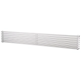Трубчастий радіатор Betatherm горизонтальний Quantum BQH2 285x2000 (Білий Ral9016M підк. 34) Фото - 1